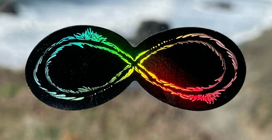 We Are Infinite Holographic Sticker - Stardust Seas
